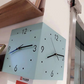 DualEdge Clock - Elegante Wandklok met Stille Mechanisme