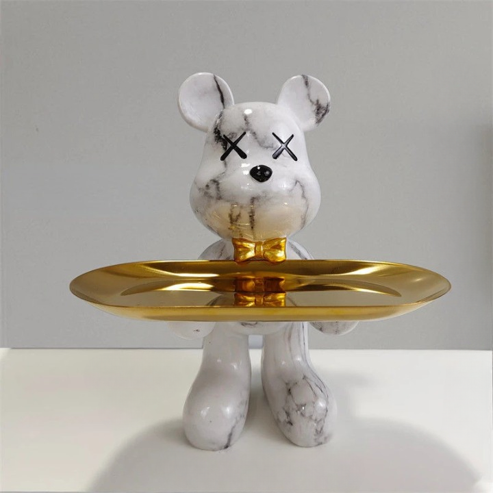BearArt - Elegante Sculptuur voor Interieurdecoratie