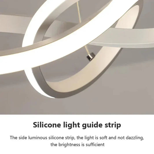 WaveGlow Ceiling Light – Stijlvolle LED Plafondverlichting