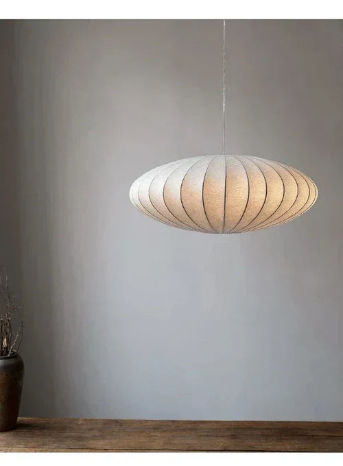 SilkCrown – Luxe Zijden Hanglamp met Kristallen