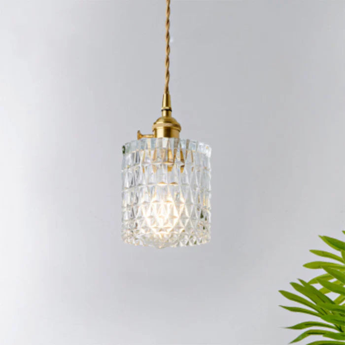 OpulentGlow Pendant – Elegante Glas Hanglamp