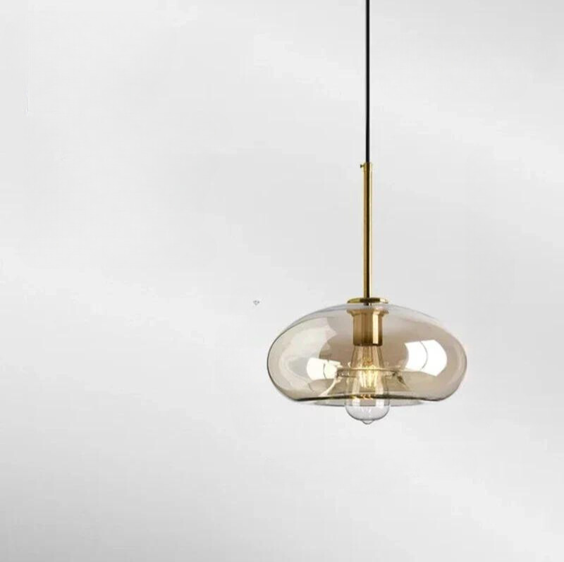 NordicGlow – Elegante Scandinavische Hanglamp van Glas