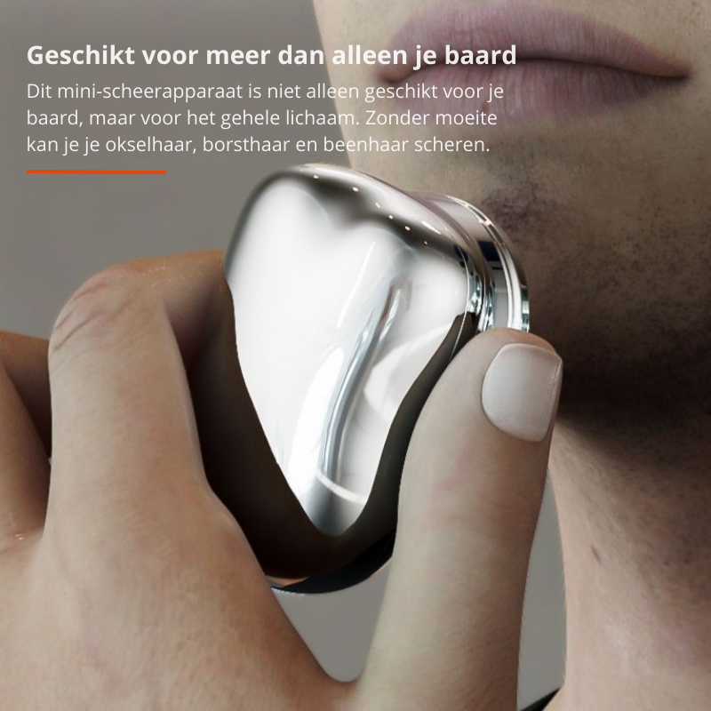 PocketShave - Compact Scheerapparaat voor Reizen en Op Zakformaat