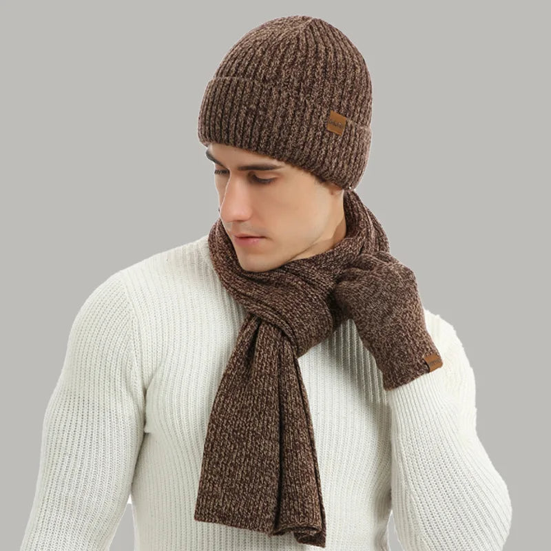 ArcticStyle – Trendy Winter Set met Muts en Handschoenen