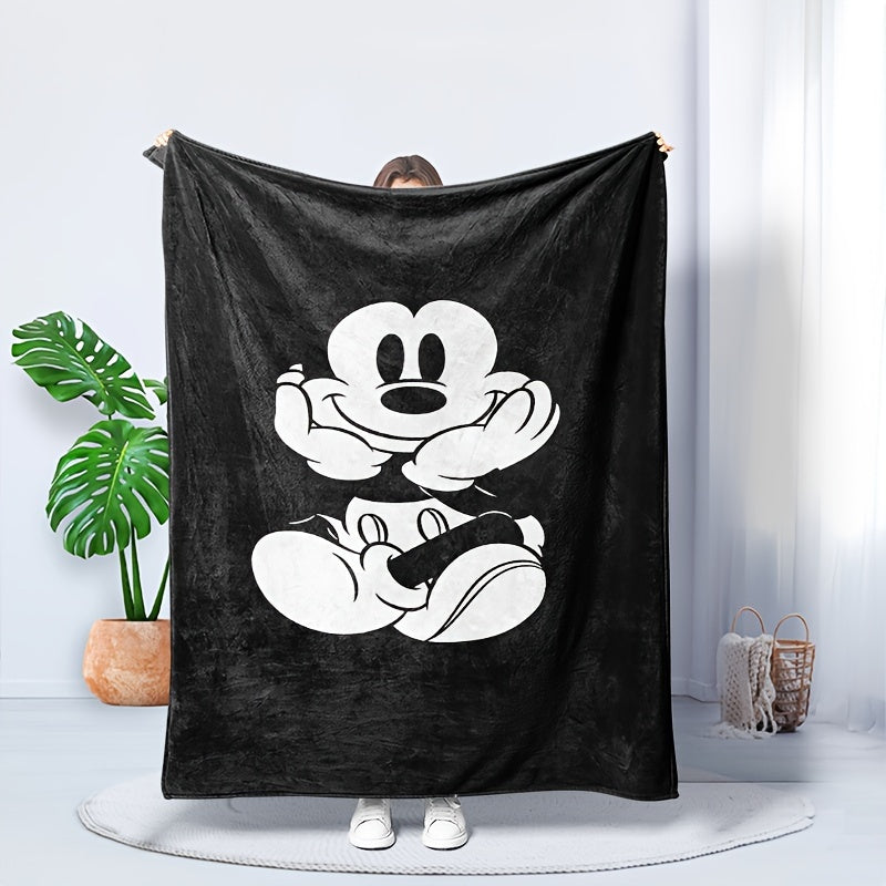 MickeyDream – Speelse Fleece Deken voor Comfort