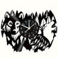 HuskyVinyl Clock – Rustieke Wandklok met Husky Design