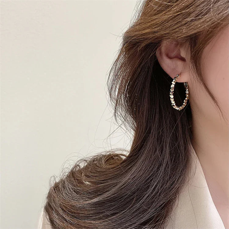 Elegant Nina Hoop Earrings