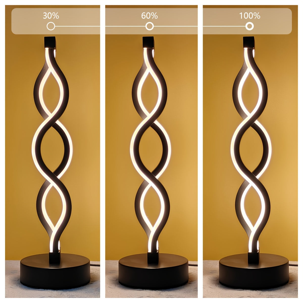 SeaWave Desk Lamp – Moderne Aluminium LED Verlichting