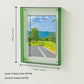 AcrylicFrame – Modern Verticaal Fotolijst voor Tafel en Muur