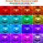 OceanWave - LED Nachtlamp met 16 Kleuren en Golfeffect
