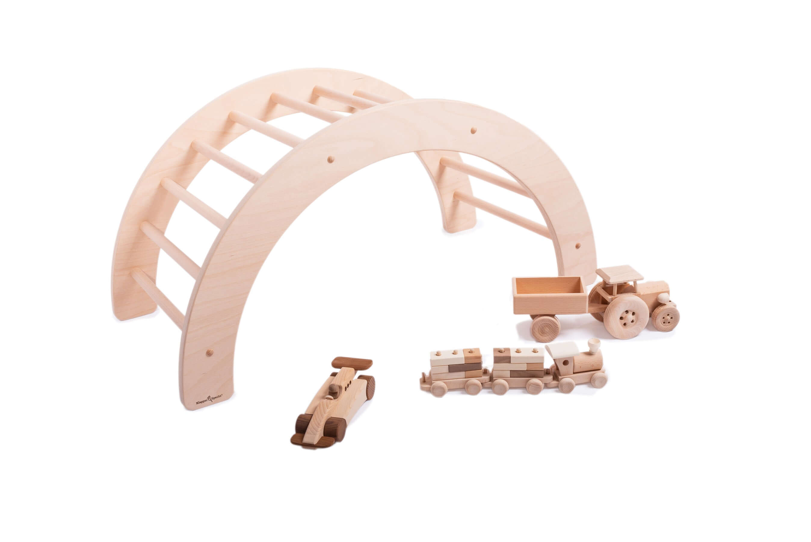 ClimbingArc Kids Toy - Educatief Houten Speeltoestel