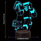 IlluGlow - 3D Nachtlamp met Kleuren en USB