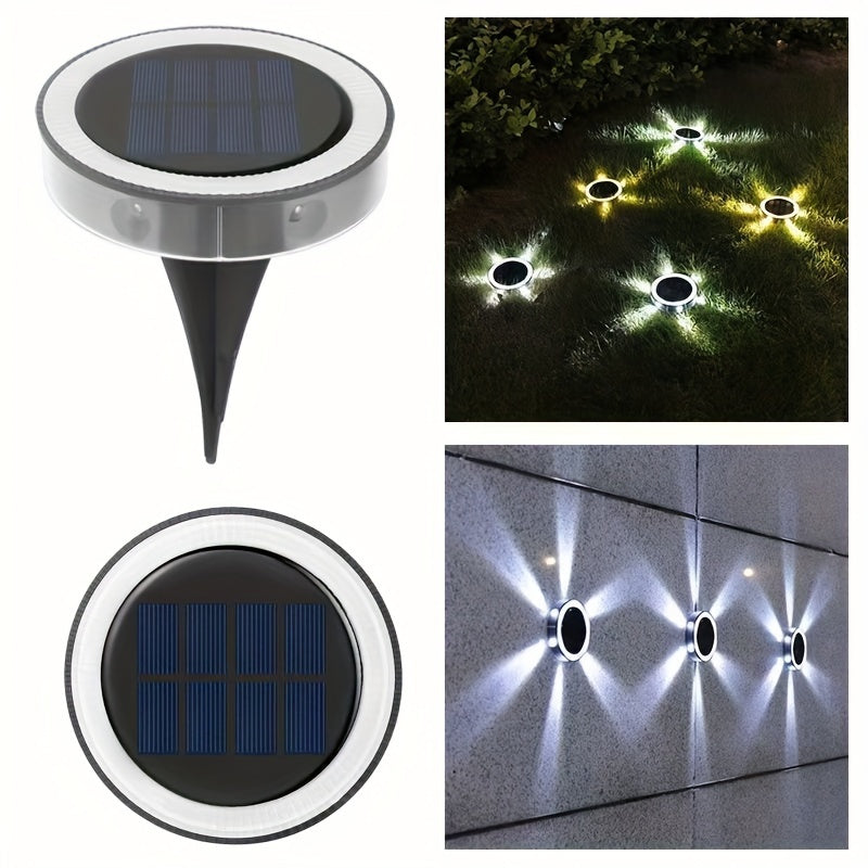 SolarGlow – 6 LED Tuinverlichting met Zonne-energie