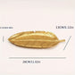 LeafTray – Elegante Hars Bladvormige Dienblad voor Interieurdecoratie