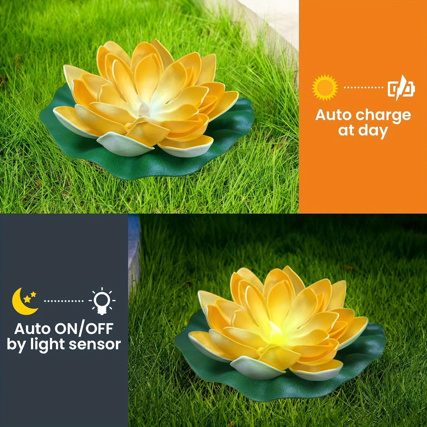 SolarLily – Stijlvolle Lotus Zonne-LED Lantaarns