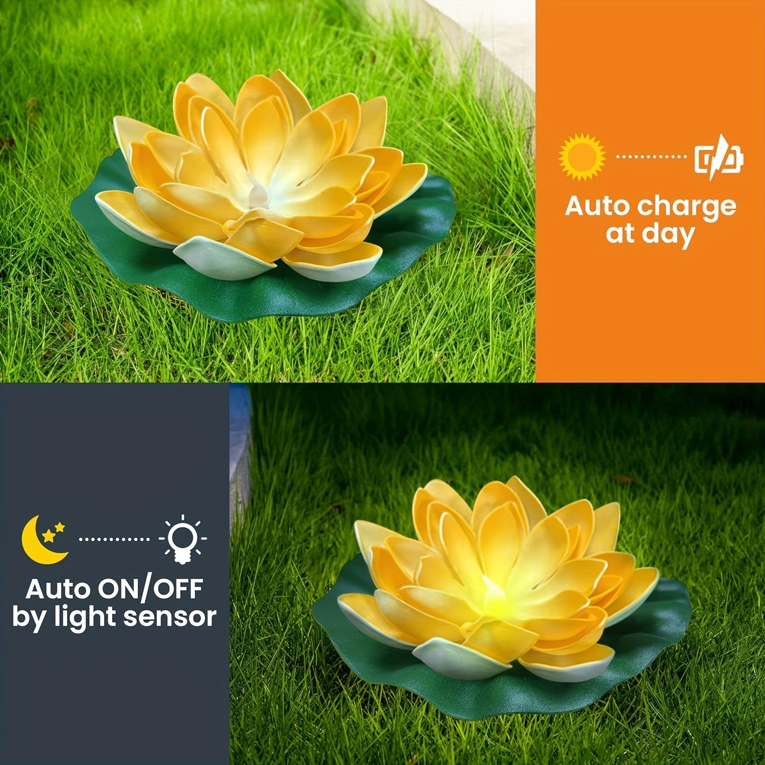 SolarLily – Stijlvolle Lotus Zonne-LED Lantaarns