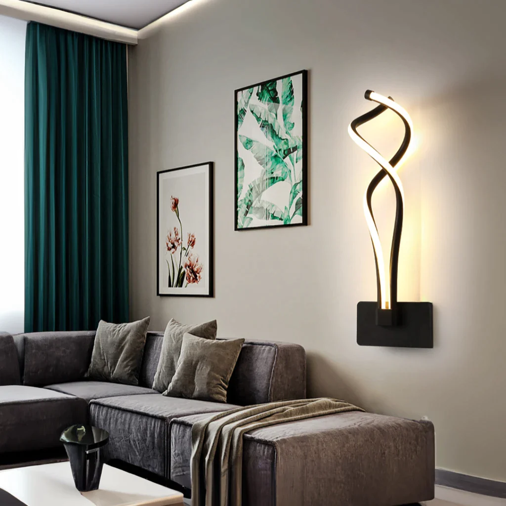 ÉclatHarmonieux – Elegante Wandlamp voor een Rustgevende Sfeer