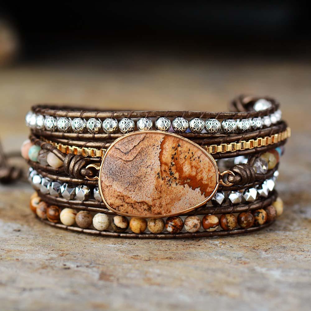 Terran Harmony Bracelet – Aardende Helende Armband