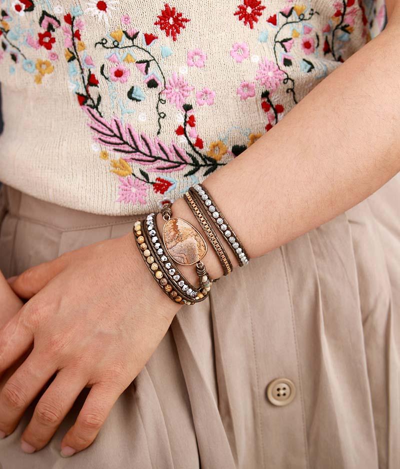 Terran Harmony Bracelet – Aardende Helende Armband
