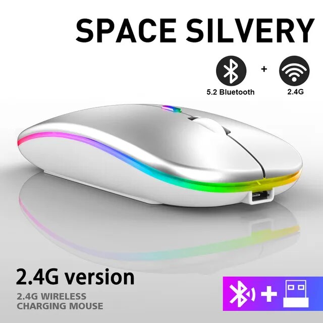 LuxeClick Mouse – Draadloze Oplaadbare Bluetooth Muis