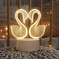 SwanLight – 3D LED Tafellamp met Modern Acryl