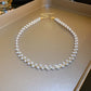 Elegant Dubbele Ketting met Kristallen en Parels - Amira