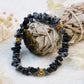 Elegante Celine Armband van Natuursteen en Kristallen Beads