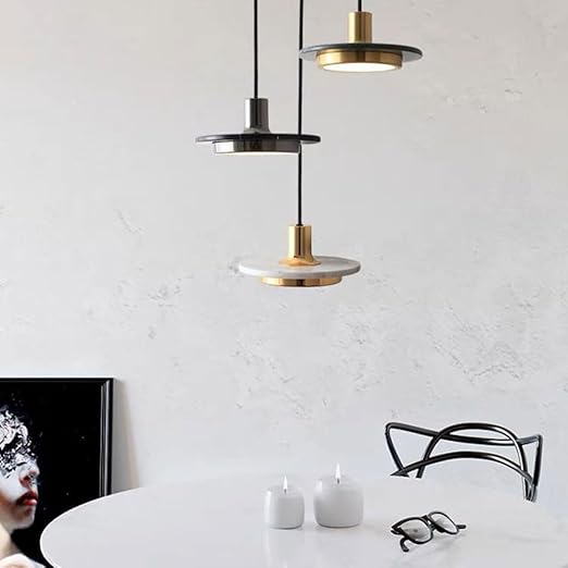 MarbleElegance Plafondlamp - Luxe Modern Marmeren Hanglamp