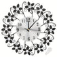 EleganceClock - Design Muurklok 14 Inch Zwart