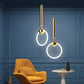 Nordic Elegance Plafondlamp - Scandinavisch LED Hanglamp