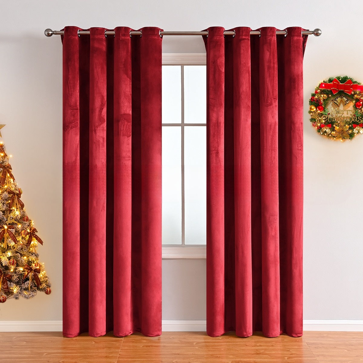 VelvetEase Curtains - Luxe Thermische Velours voor Optimaal Comfort