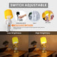 GlowCraft Lamp - Dimbaar Acryl LED met Drukknop