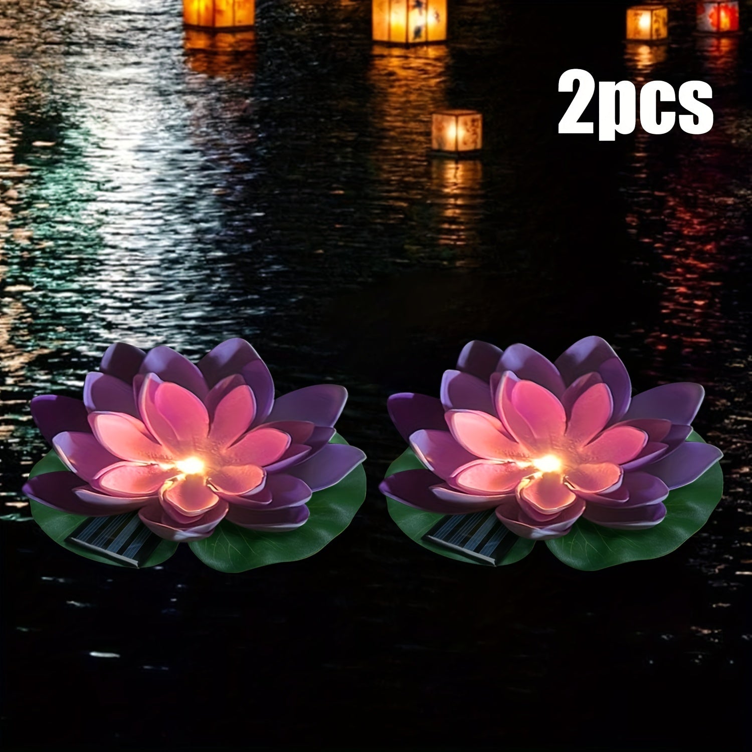 SolarLily – Stijlvolle Lotus Zonne-LED Lantaarns