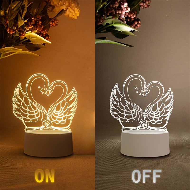 SwaneLume – USB 3D LED Tafelverlichting