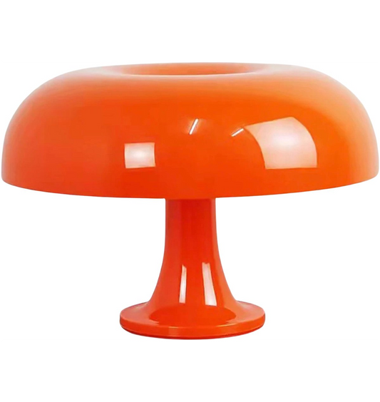 ScandiShroom - Retro Bauhaus Oranje LED Lamp