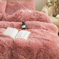 Ultrazachte Pluche Dekbedovertrek Set met Rits - Luxe & Comfort