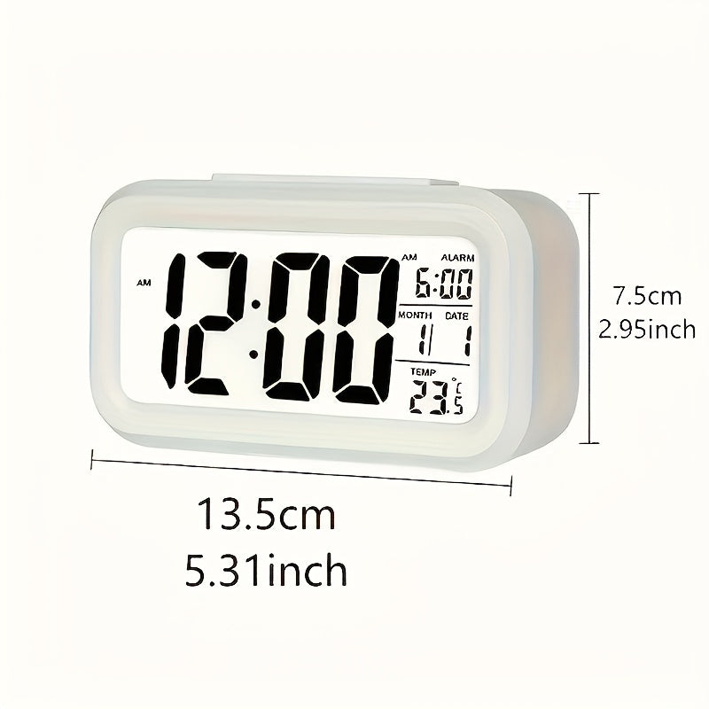 SmartGlow Clock - Stijlvolle Digitale Wekker met Nachtlamp