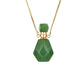 Elegant Halsketting met Kristallen Parfumflesje - Iris