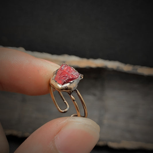 Elegant Natuurlijke Geboortestenen Ring - Selina