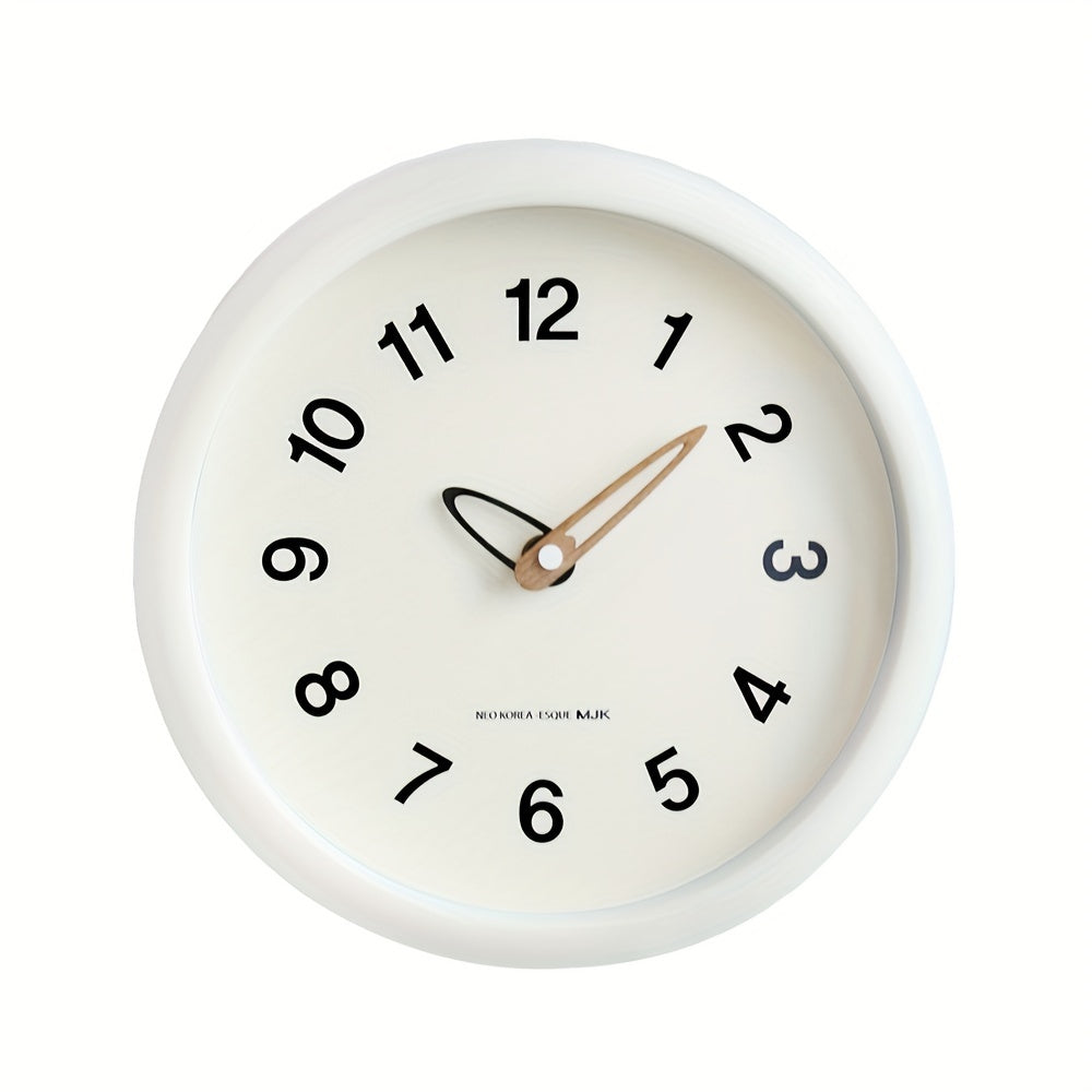 SilenceTime Clock – Elegante 10-Inch Wandklok voor Thuis