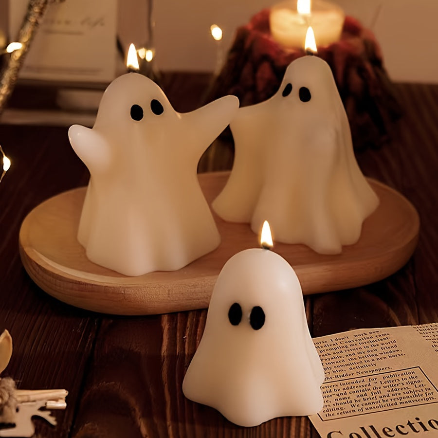 EnchantGlow - Handgemaakte Halloween Geurkaars met Freesia