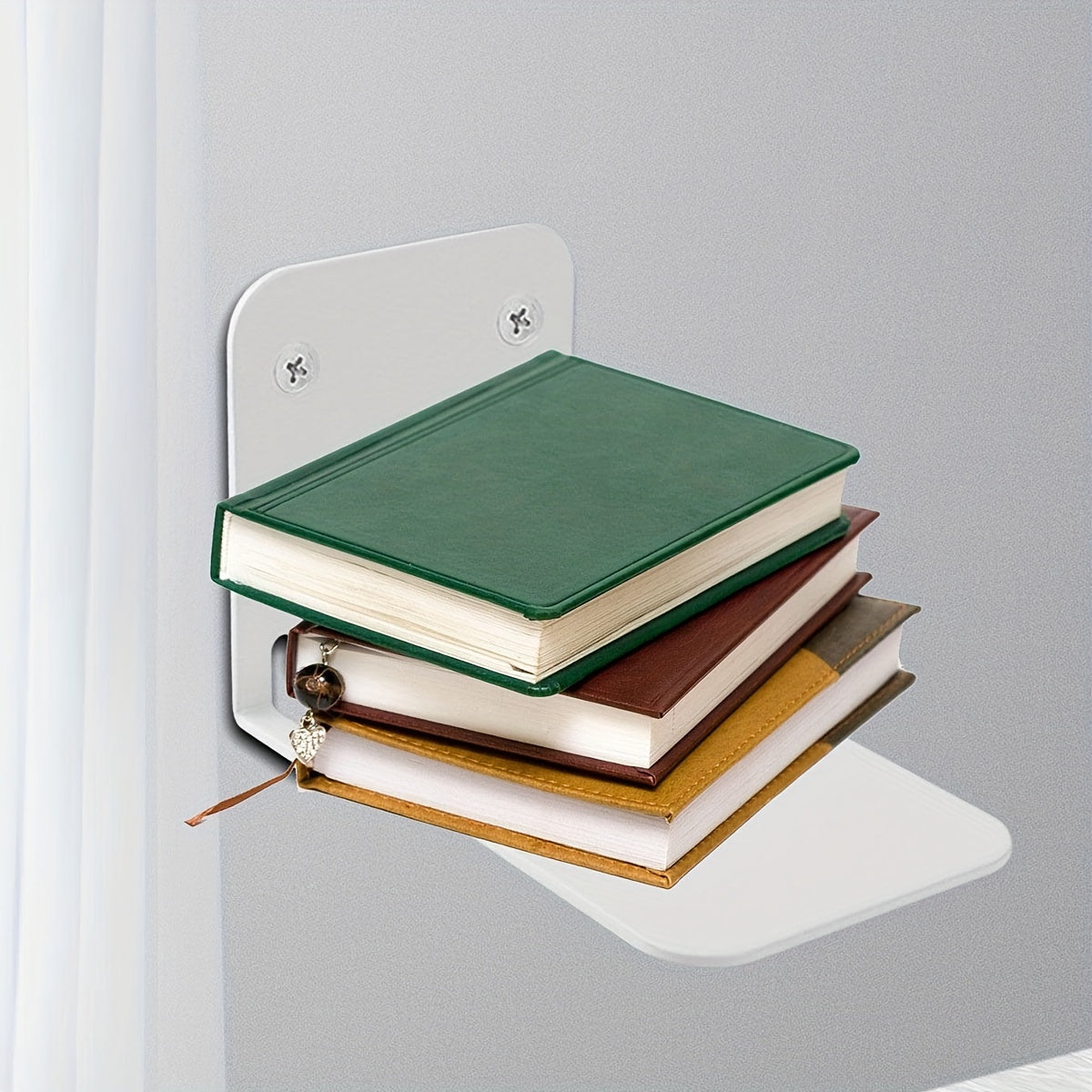 MetalShelf – Stijlvolle Boekensteun Set voor Elk Interieur