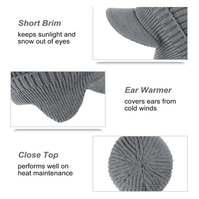 Visto Beanie - Stijlvolle Muts met Oorbescherming