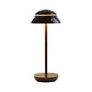 Aurelia Noire - Oplaadbare Draadloze Tafellamp met Ingebouwde LED-verlichting en Batterij