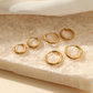 Sophia Hoop Earrings – Elegante Oorbellen in Zilver