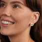 Chic Opal Floral Stud Earrings