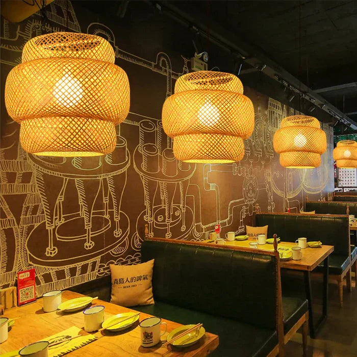 RayaLicht – Handgemaakte Rotan Hanglamp voor Jouw Interieur
