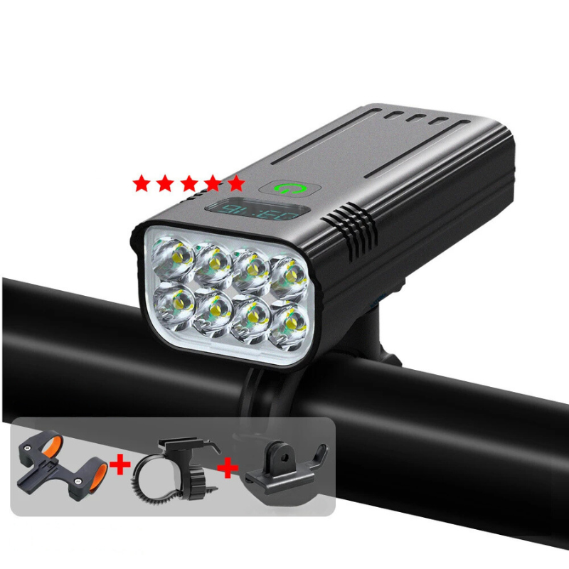 LuminousRide - Oplaadbare Fietsverlichting 5000LM