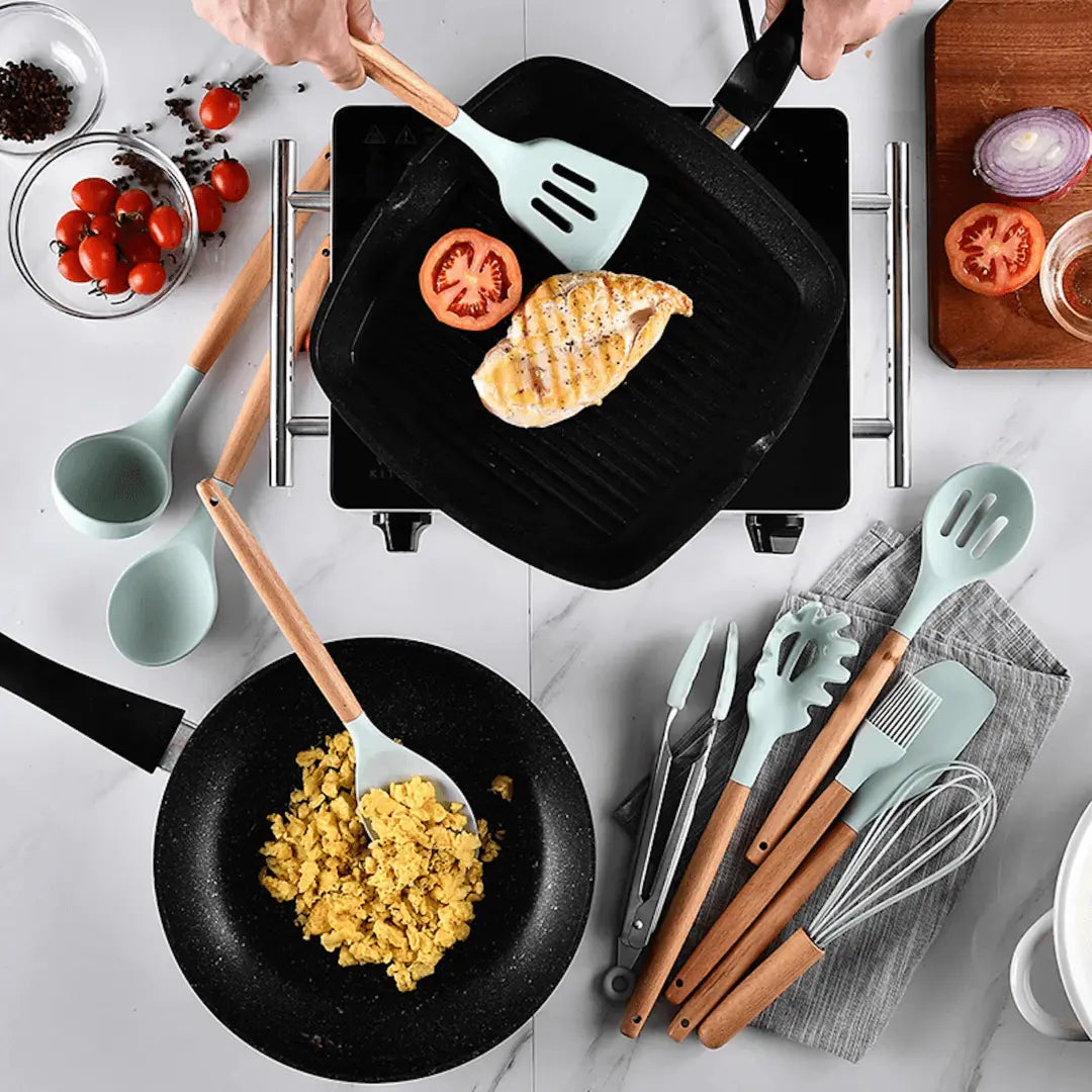 FlexiChef – Duurzaam Silicone Keukengerei Set