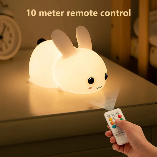 BunnyGlow – Schattig LED Nachtlampje voor Kids